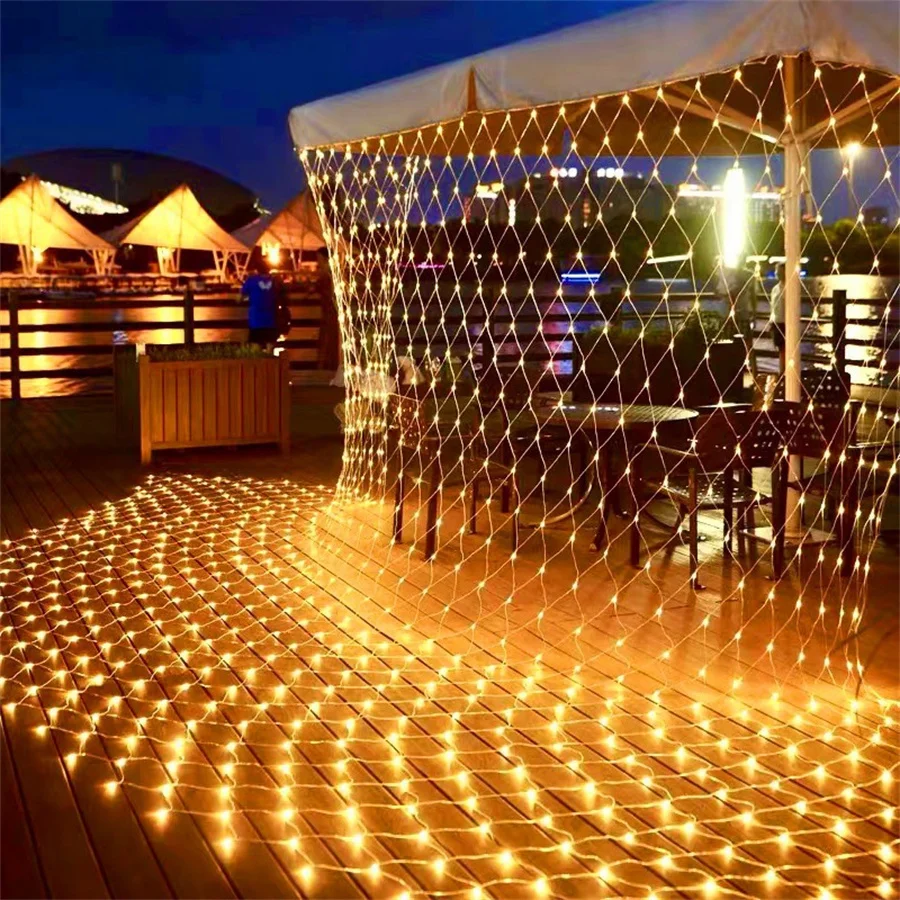 Outdoor Lighting Grid Screen - 2022 Nuovo 2x2/3x2m Giardino Esterno Led