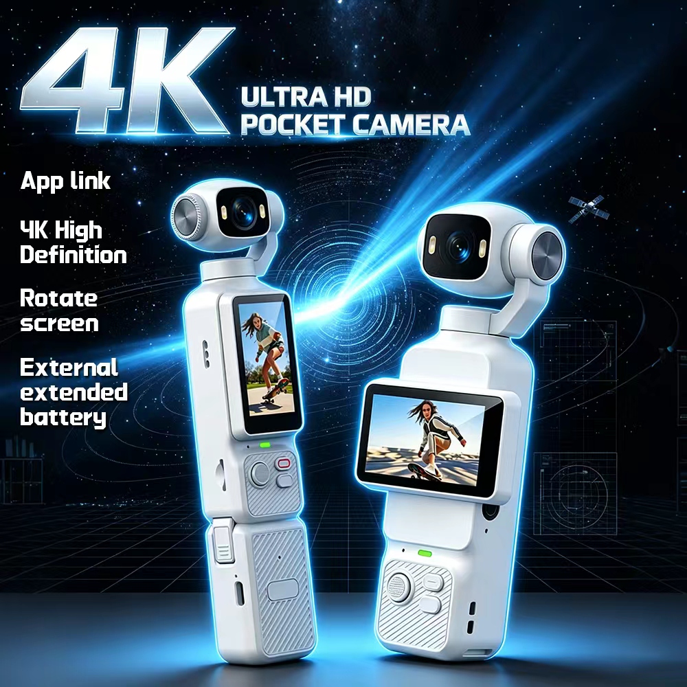 Outdoor Lighting Video - LK-033 Videocamera d'Azione Tascabile 4K con