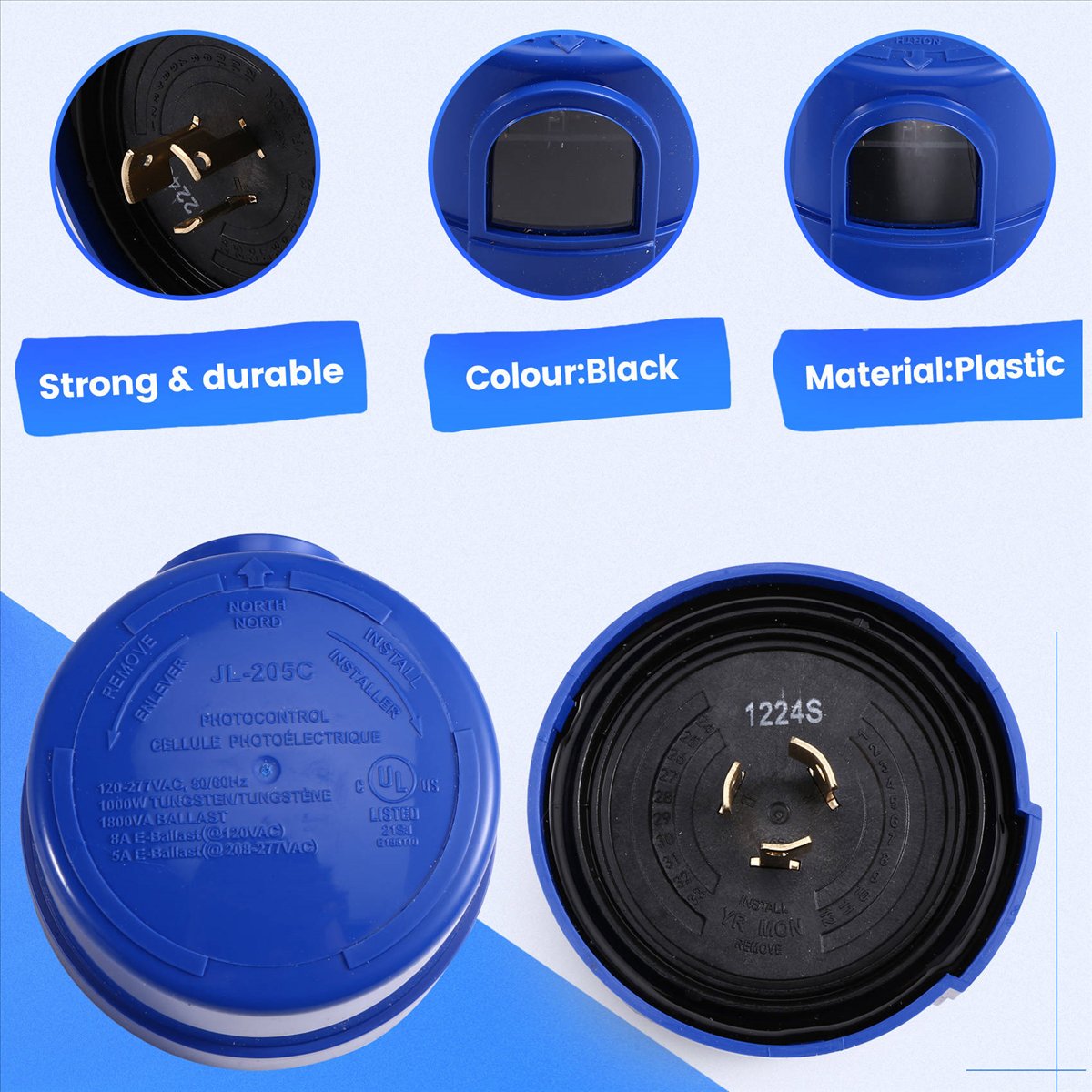 Photocell Outdoor Lighting - AS99 HAPPY^3 Pack Fotocellula per Illuminazione