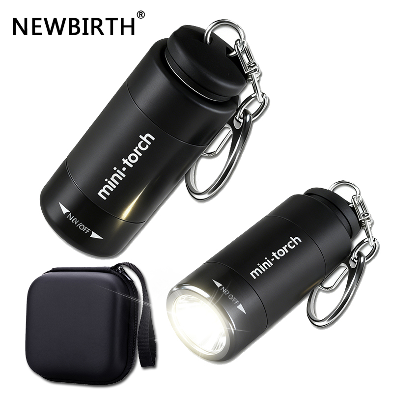 Outdoor Lighting Usb - Torcia portachiavi tascabile a luce forte