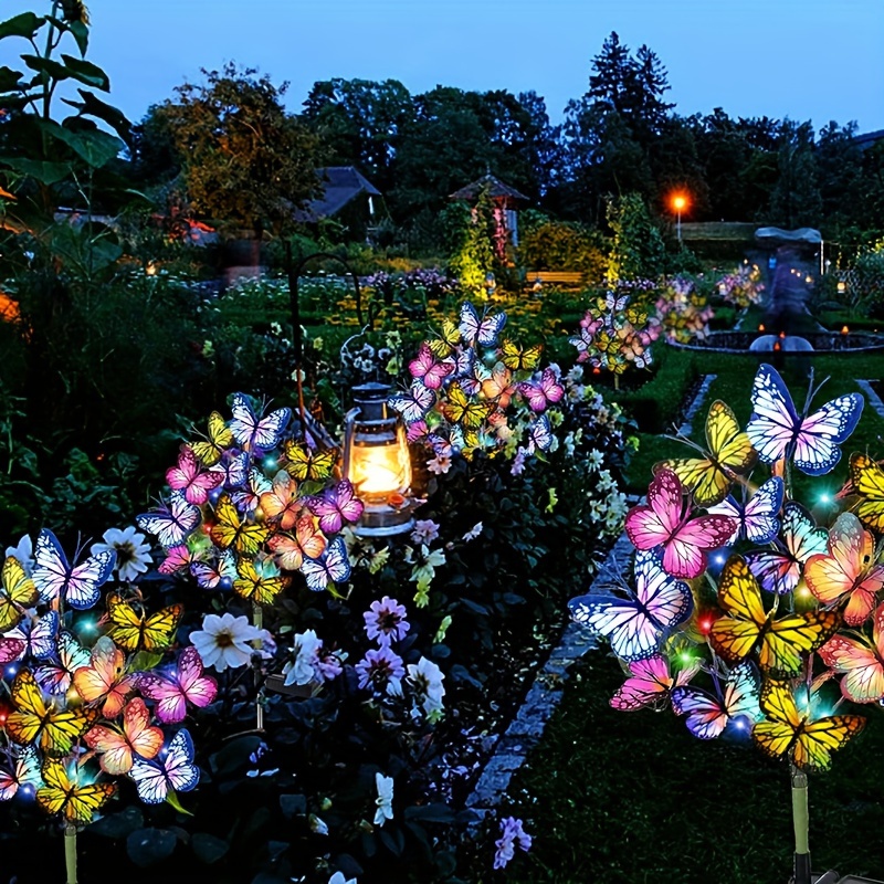 Photocell Outdoor Lighting - Luci da giardino a farfalla a