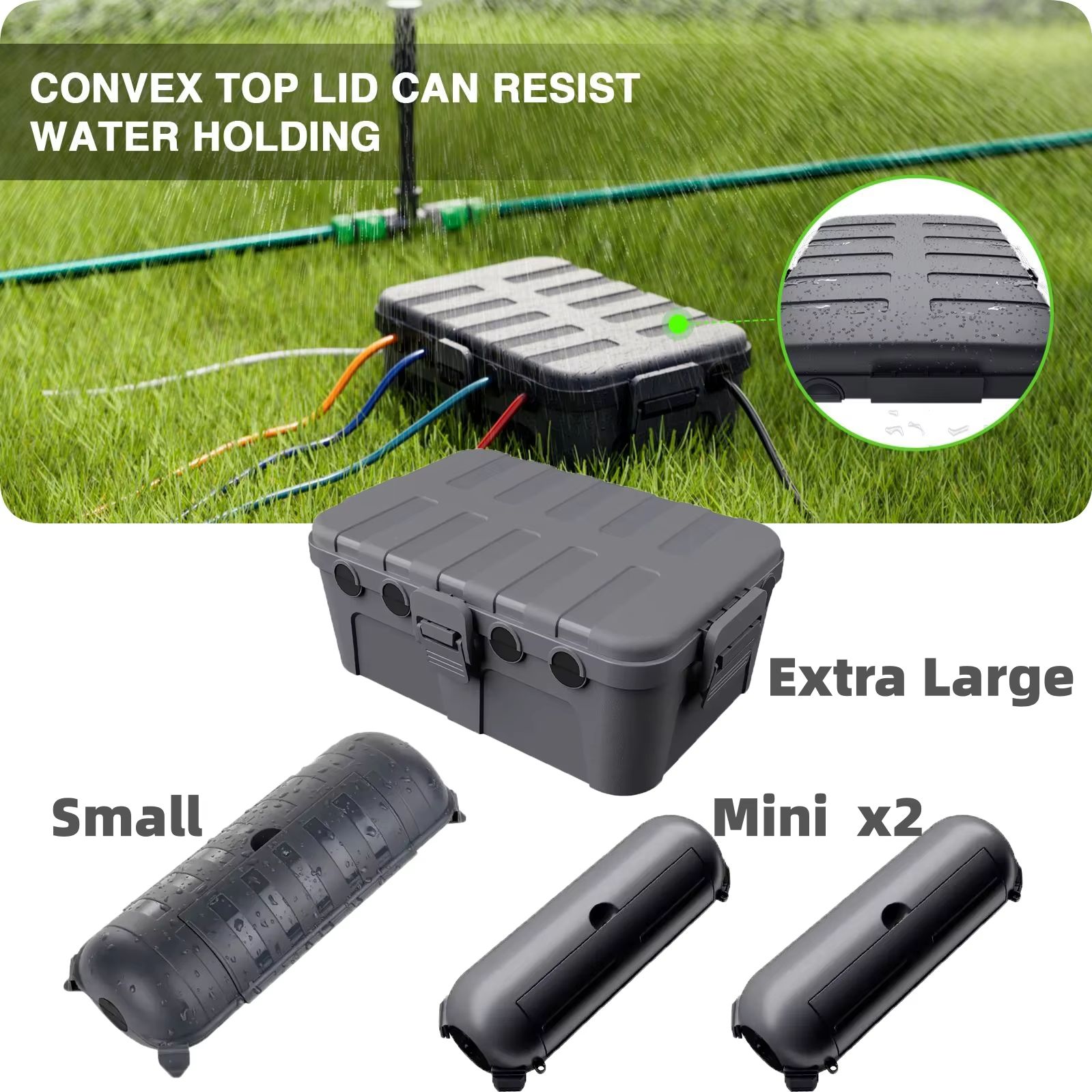 Outdoor Lighting Extension Cable - Coperture Grandi Impermeabili per Cavi Elettrici
