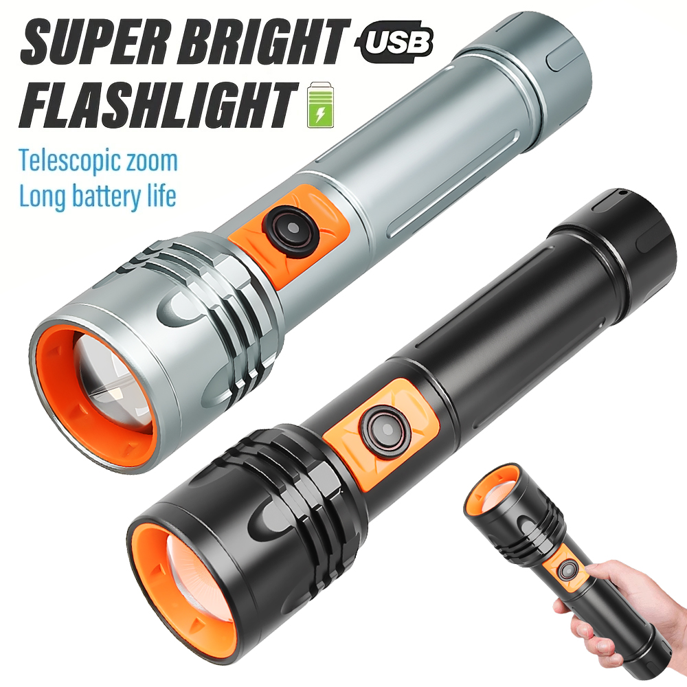 Outdoor Lighting Usb - Torcia LED ad alta potenza Torcia
