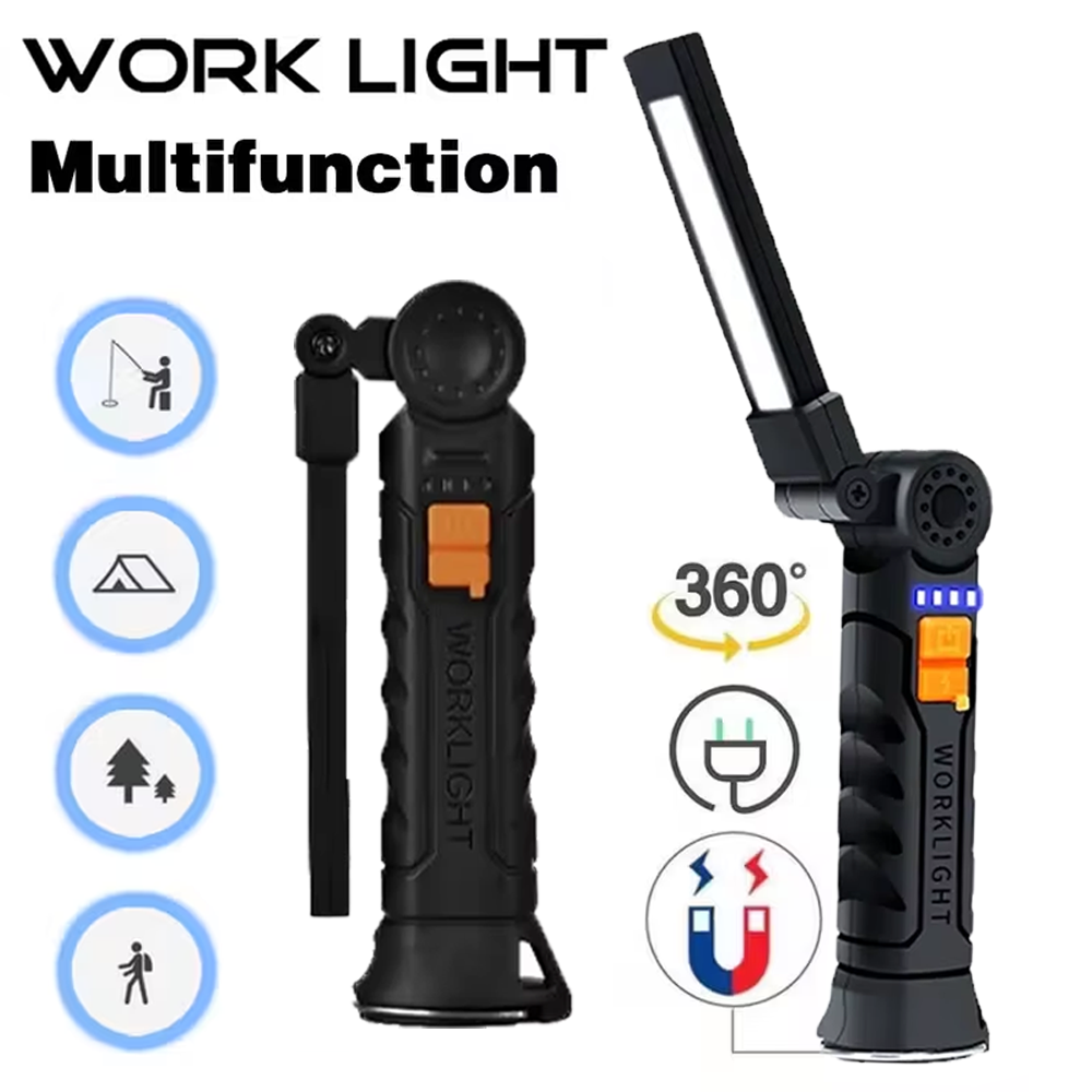 Outdoor Lighting Usb - Torcia portatile a LED COB Torcia
