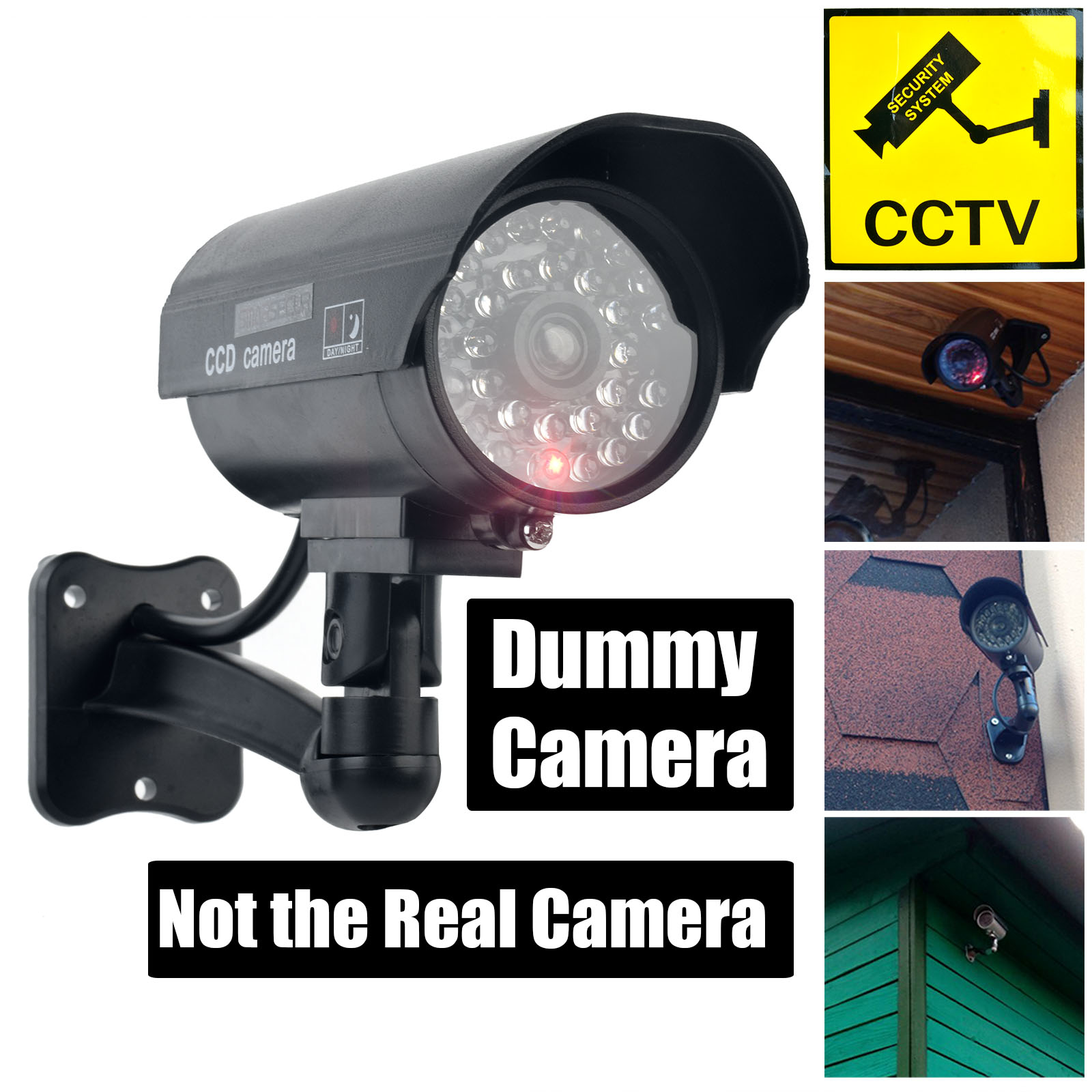 Outdoor Lighting Video - Smarsecur Telecamera finta Telecamera di sorveglianza