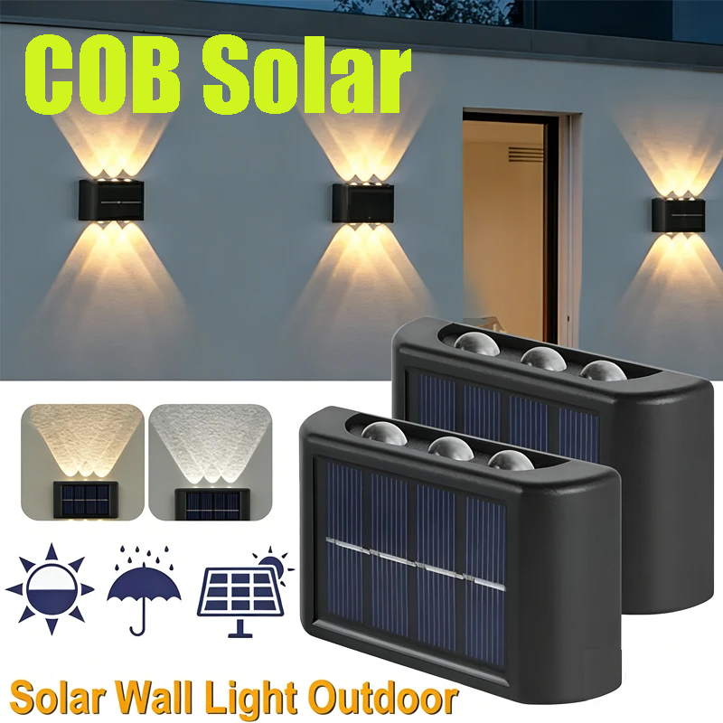 Outdoor Lighting Solar - Lampada Solare da Parete COB per