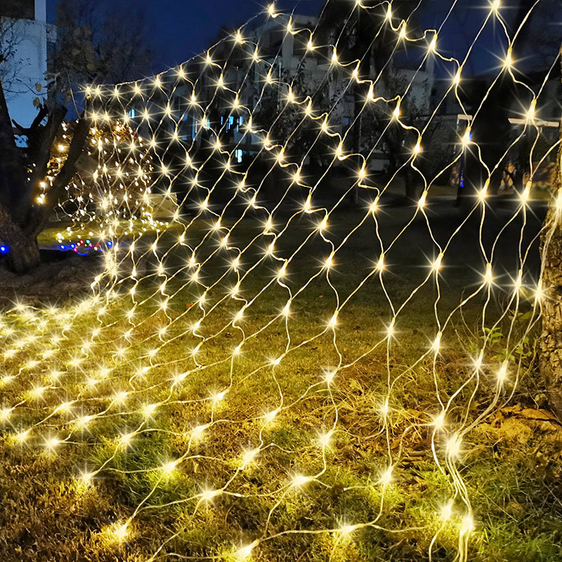Outdoor Lighting Grid Screen - Luci a Rete LED per Decorazione