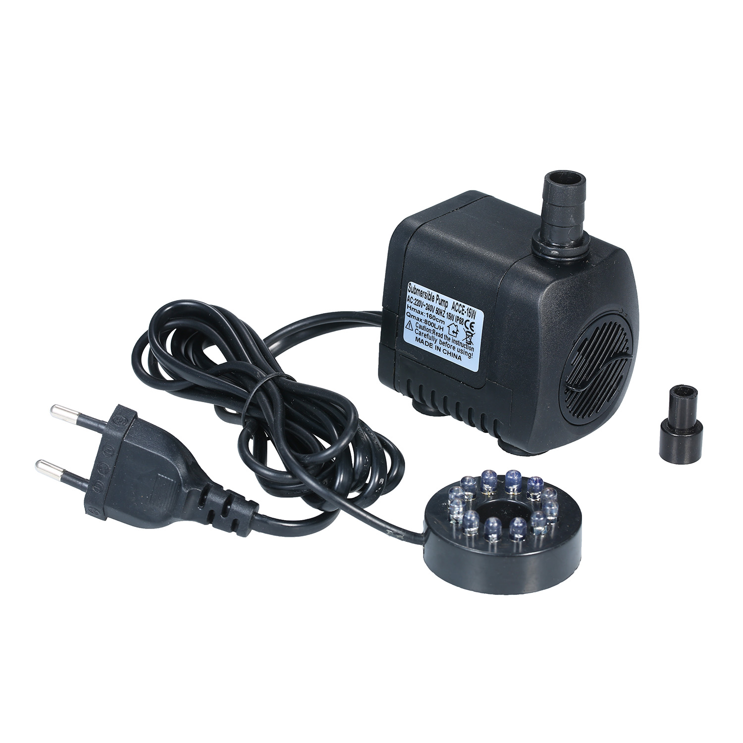 Pond Light Submersible - Pompa sommergibile a luce LED 800L