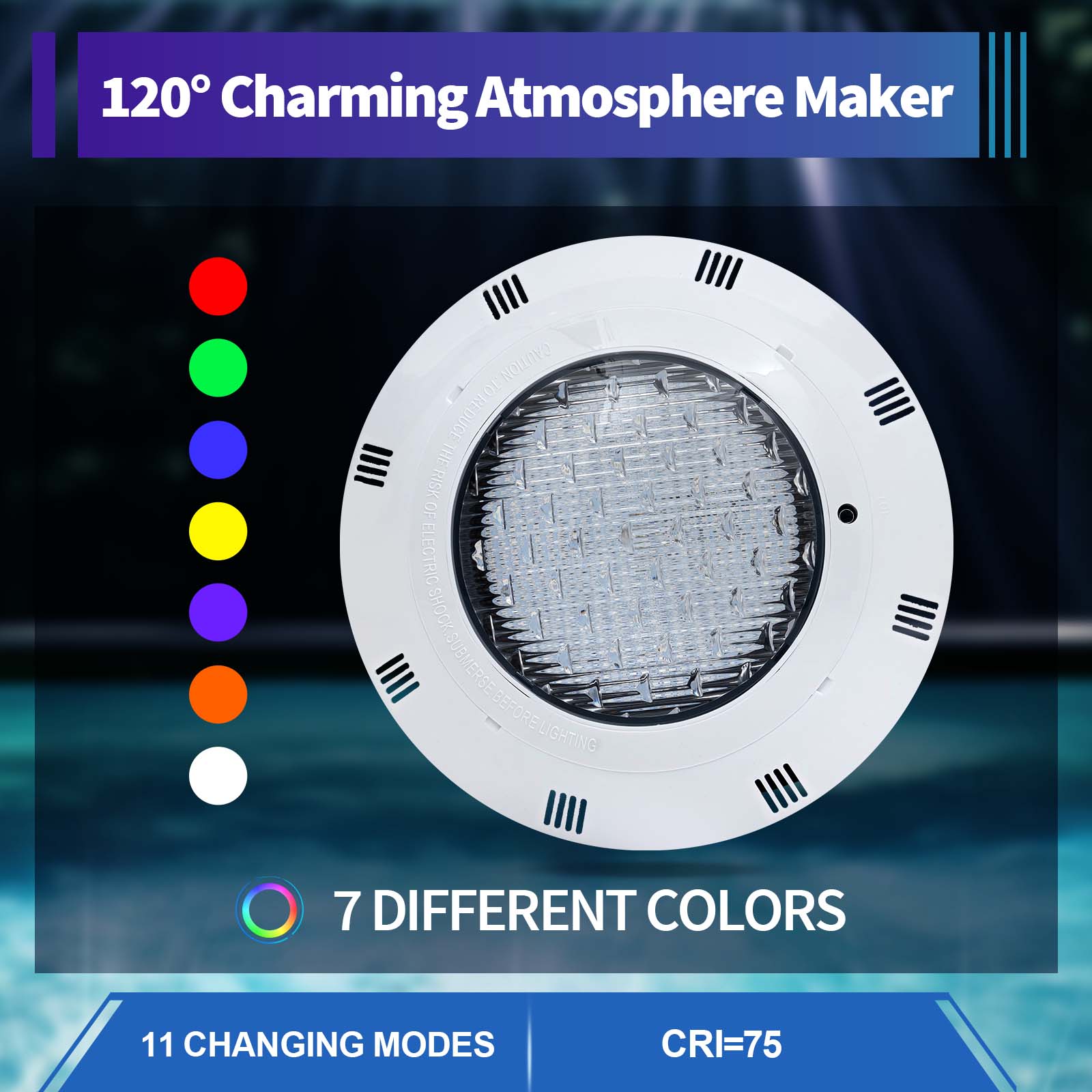 Pond Light Submersible - Luce per piscina a LED RGB