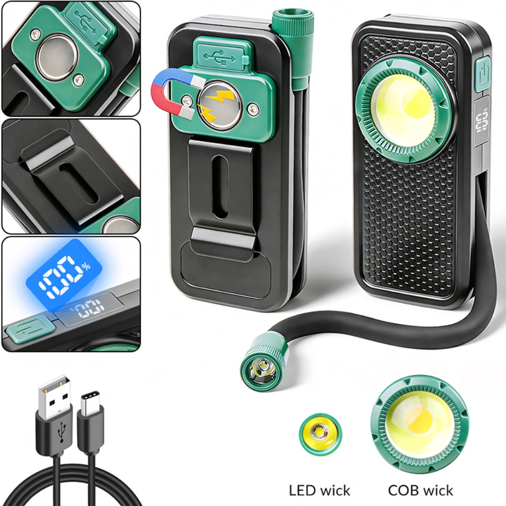 Outdoor Lighting Usb - Nuova Luce da Lavoro Magnetica con