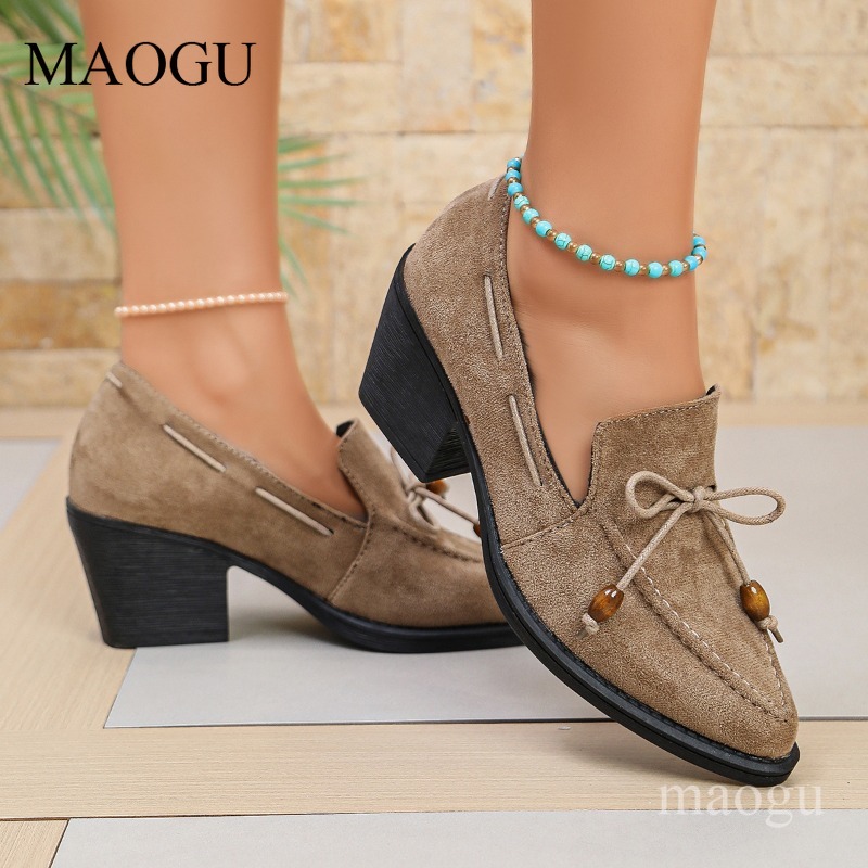 Outdoor Lighting Vintage - Scarpe da Donna con Tacco 7CM,
