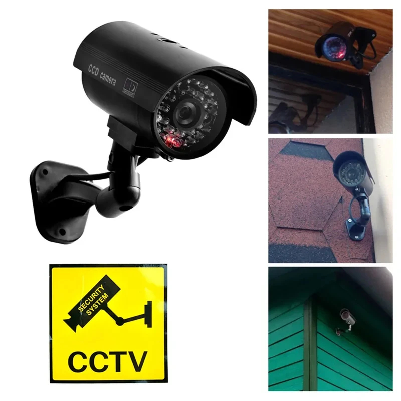 Outdoor Lighting Video - Telecamera Finta a Forma di Proiettile,