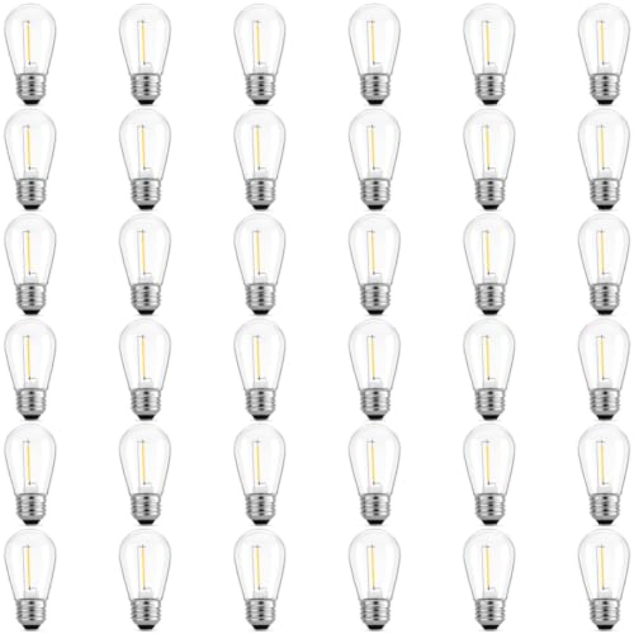 Outdoor Lighting Led - Confezione da 36 Lampadine LED S14