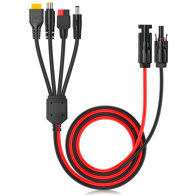 Outdoor Lighting Extension Cable - Cavo di Prolunga Connettore Solare A01F-4-in-1