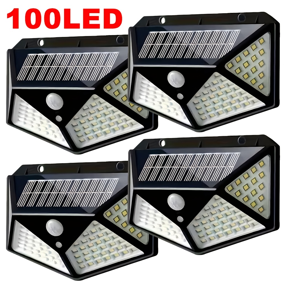 Outdoor Lighting Solar - Lampada Solare da Giardino 100 LED
