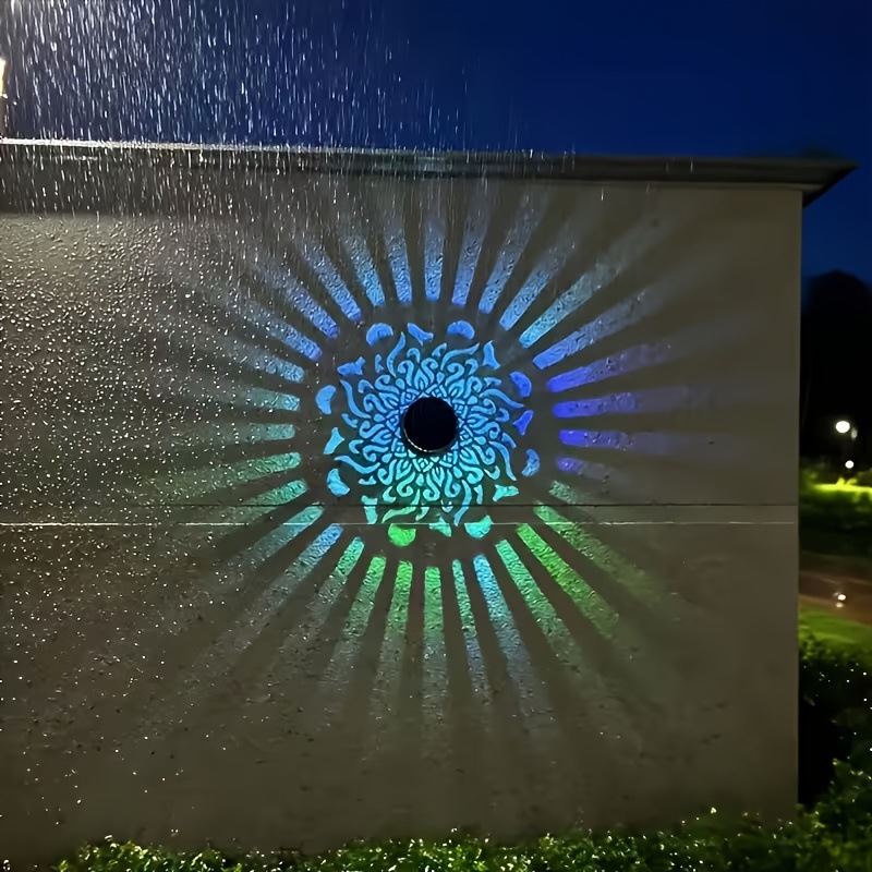 Photocell Outdoor Lighting - Lampada Solare LED da Parete con