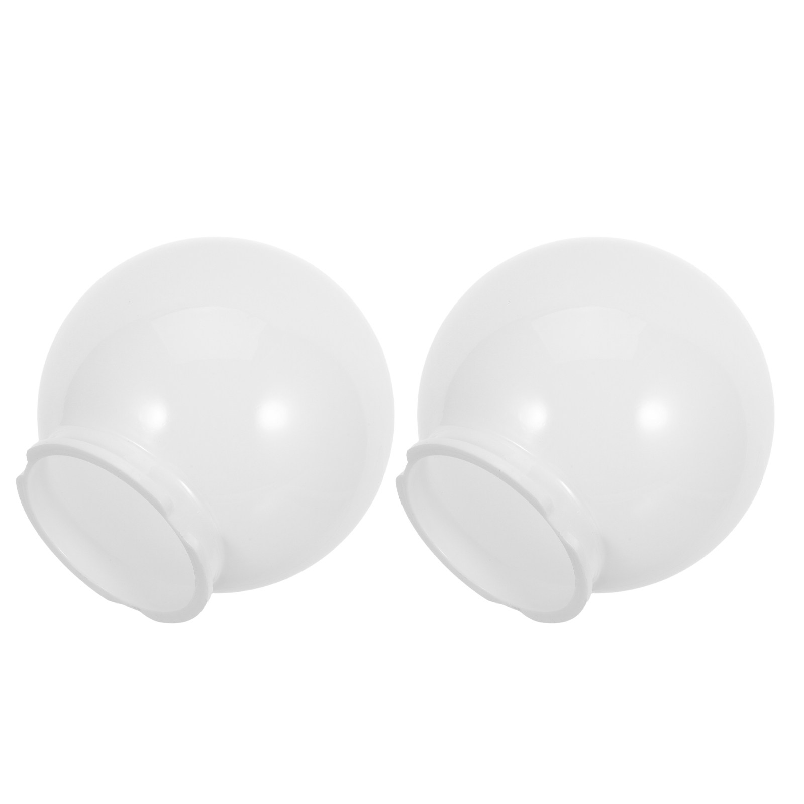 2 Pezzi Paralume Sferico Bianc - Outdoor Lighting For Fence recensione e prezzo