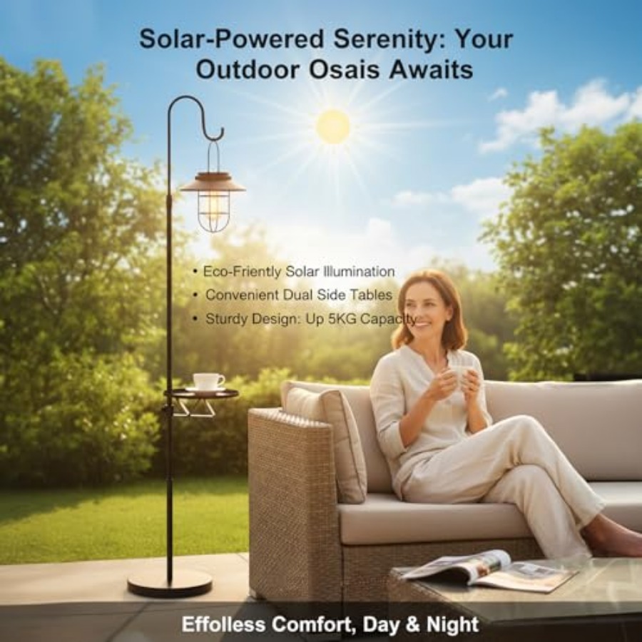 Lampada Solare da Terra con Ta - Outdoor Lighting Solar recensione e prezzo