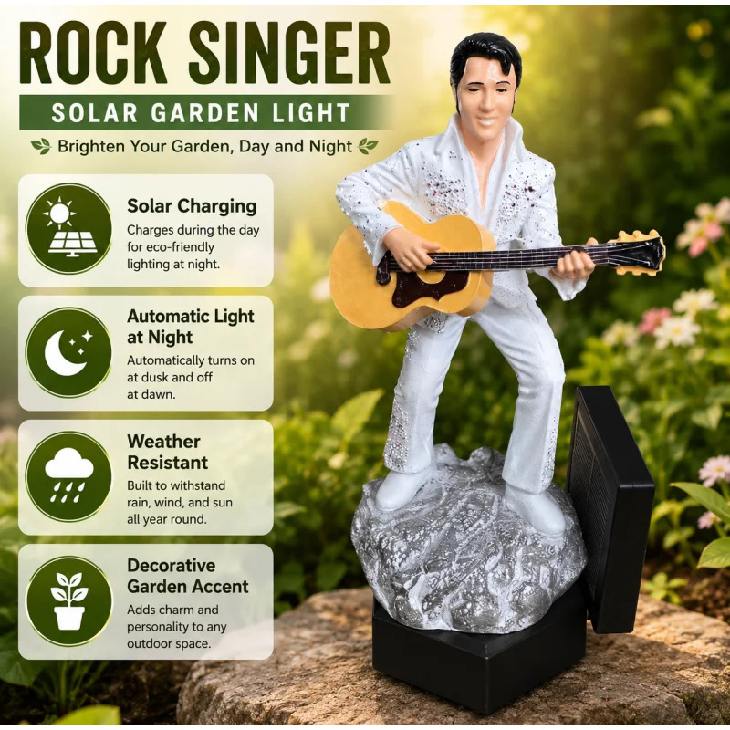 Statua Solare da Giardino di E - Outdoor Lighting Vintage recensione e prezzo