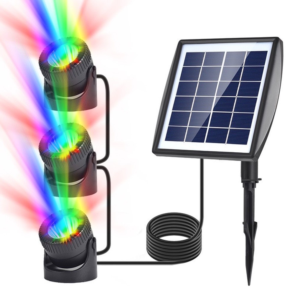 Luci Solari RGB Sommergibili I - Pond Light Submersible recensione e prezzo