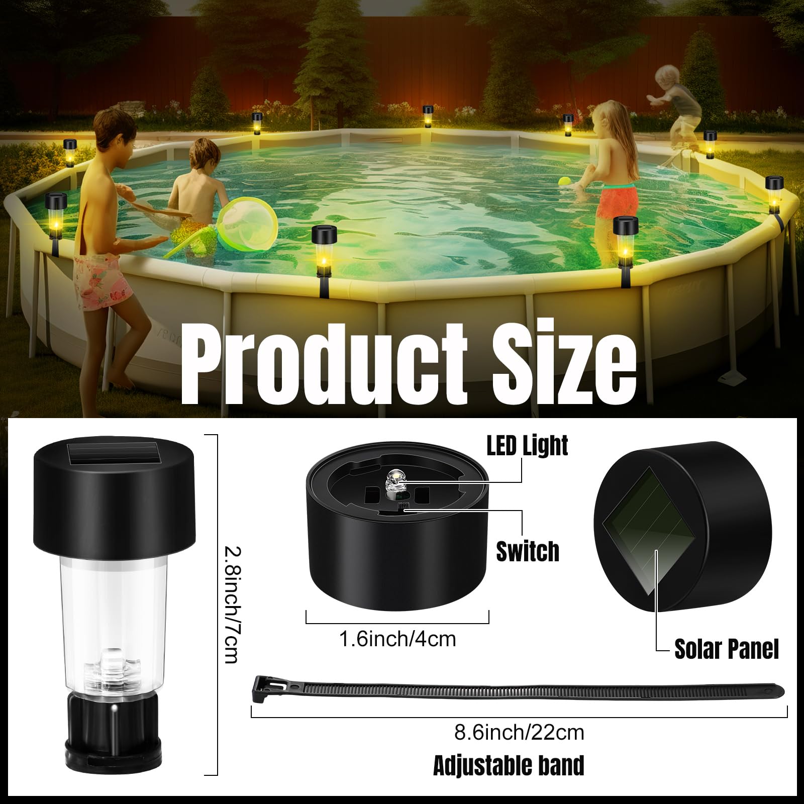 6 confezioni Cornice luminosa  - Pond Light Submersible recensione e prezzo
