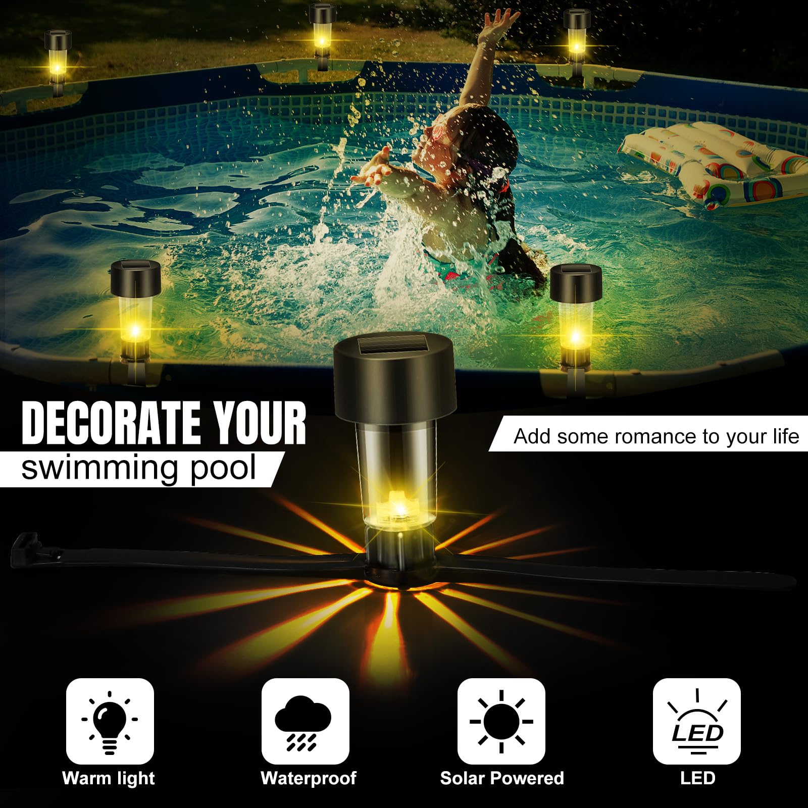 6 confezioni Cornice luminosa  - Pond Light Submersible recensione e prezzo