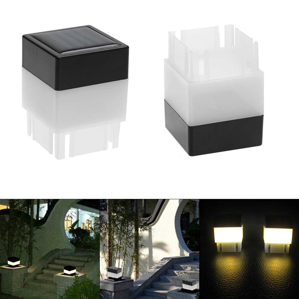 Lampada a colonna solare a LED - Outdoor Lighting For Fence recensione e prezzo