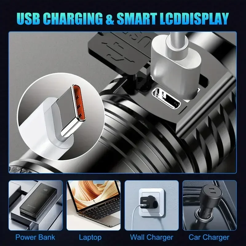 Torcia a LED super luminosa To - Outdoor Lighting Usb recensione e prezzo