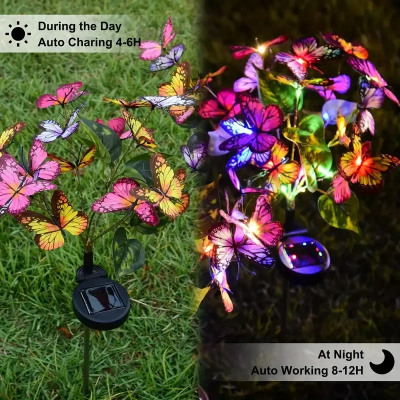 Luci da giardino a farfalla a  - Photocell Outdoor Lighting recensione e prezzo
