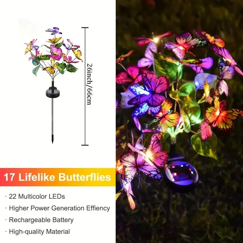 Luci da giardino a farfalla a  - Photocell Outdoor Lighting recensione e prezzo