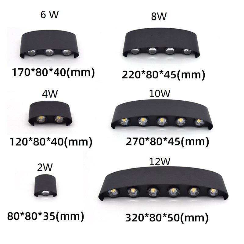 Lampada da Parete LED 2W 4W 6W - Outdoor Lighting Wall Mount recensione e prezzo