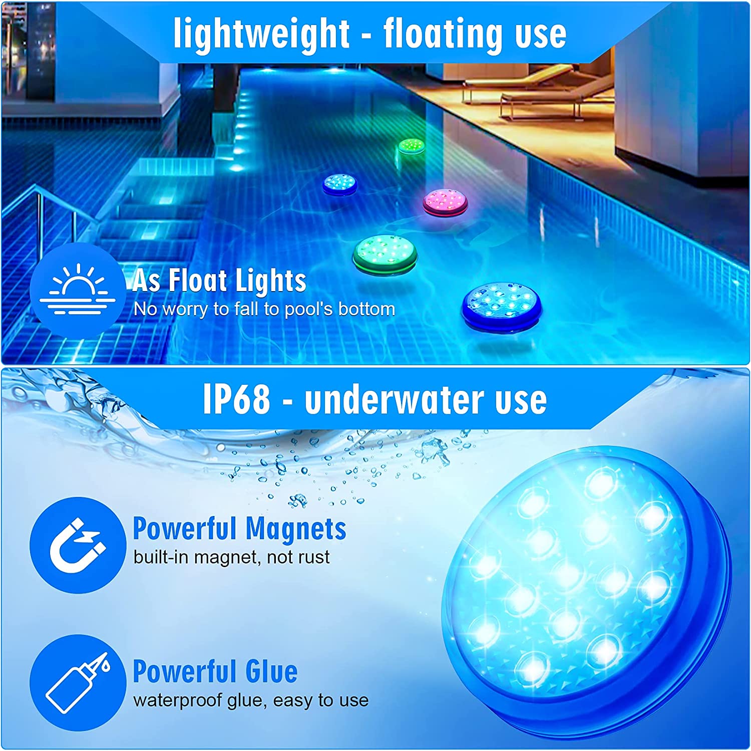 Luci per piscina sommergibili  - Pond Light Submersible recensione e prezzo