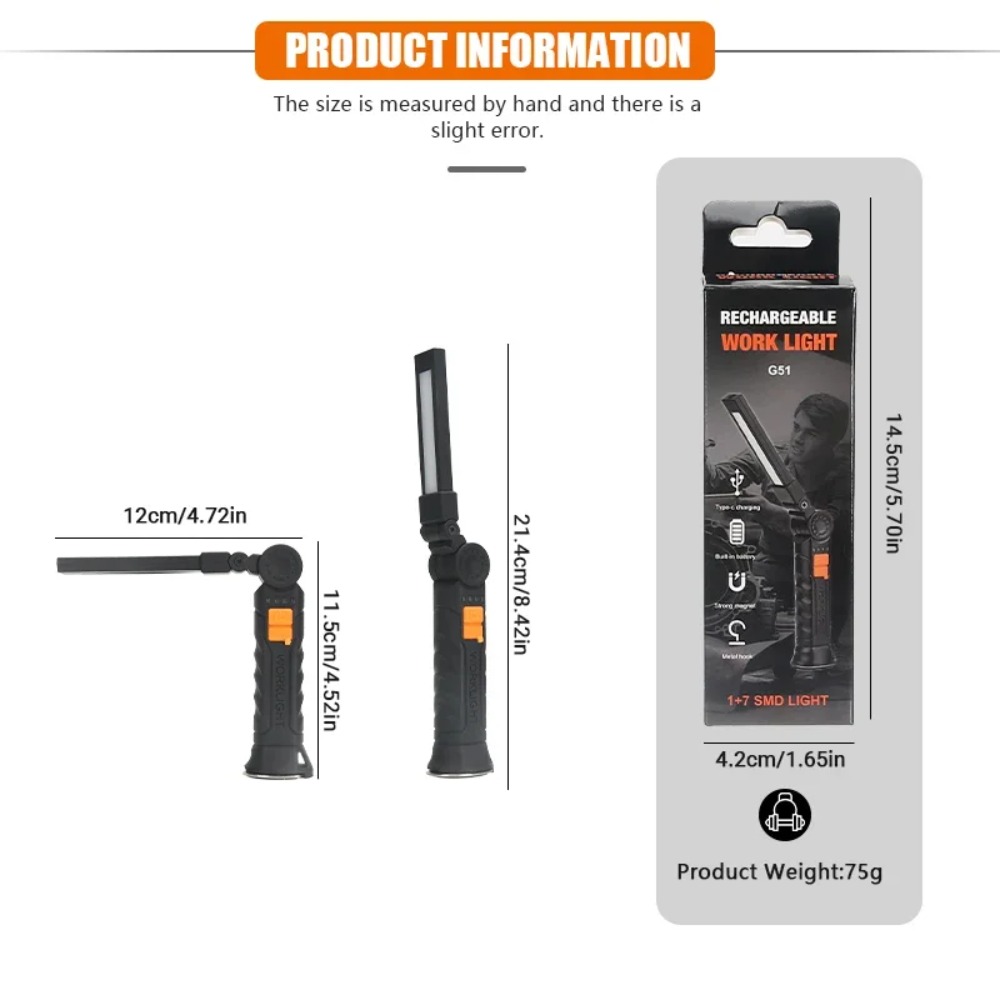 Torcia portatile a LED COB Tor - Outdoor Lighting Usb recensione e prezzo