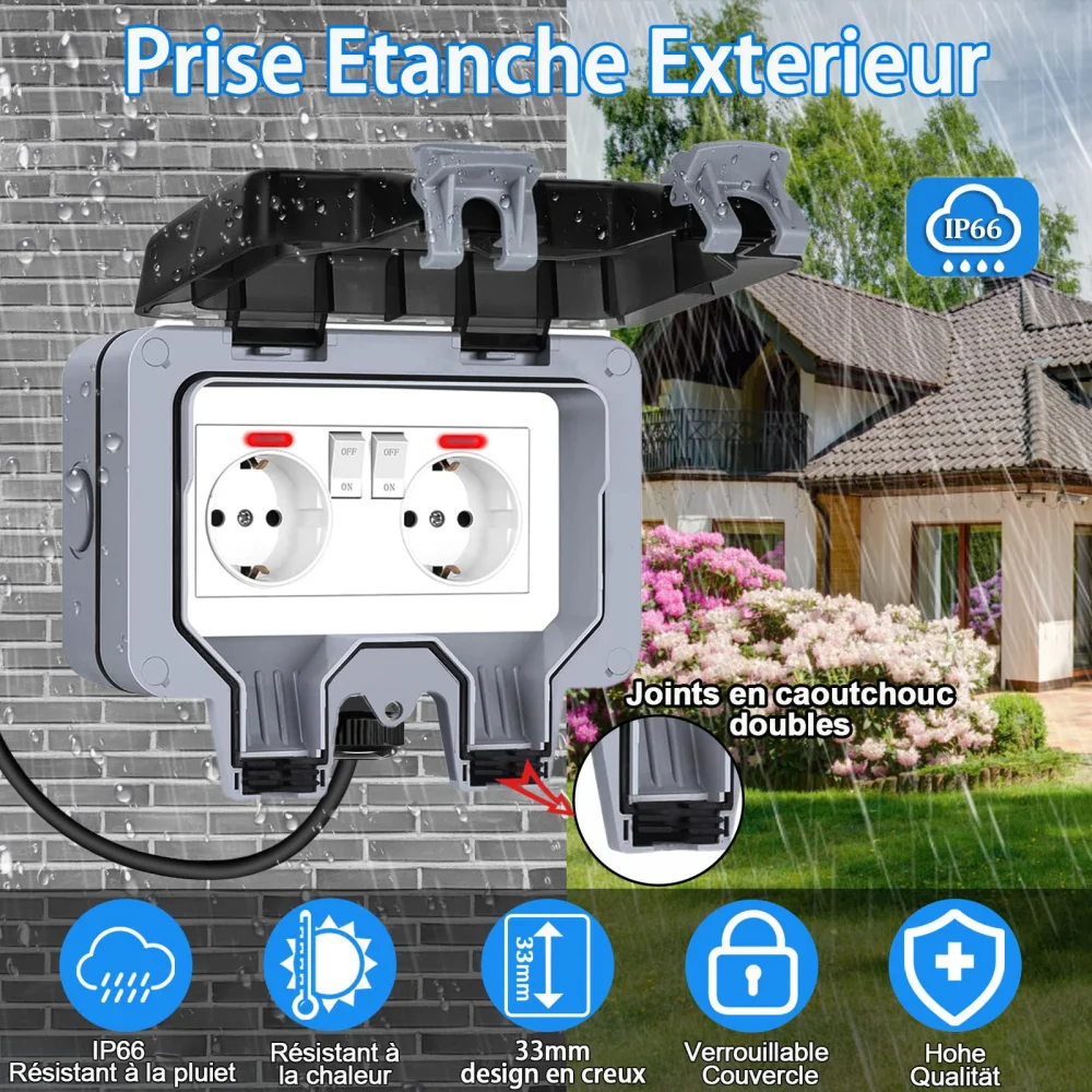 Presa Elettrica da Esterno Sti - Outdoor Lighting Wall Mount recensione e prezzo