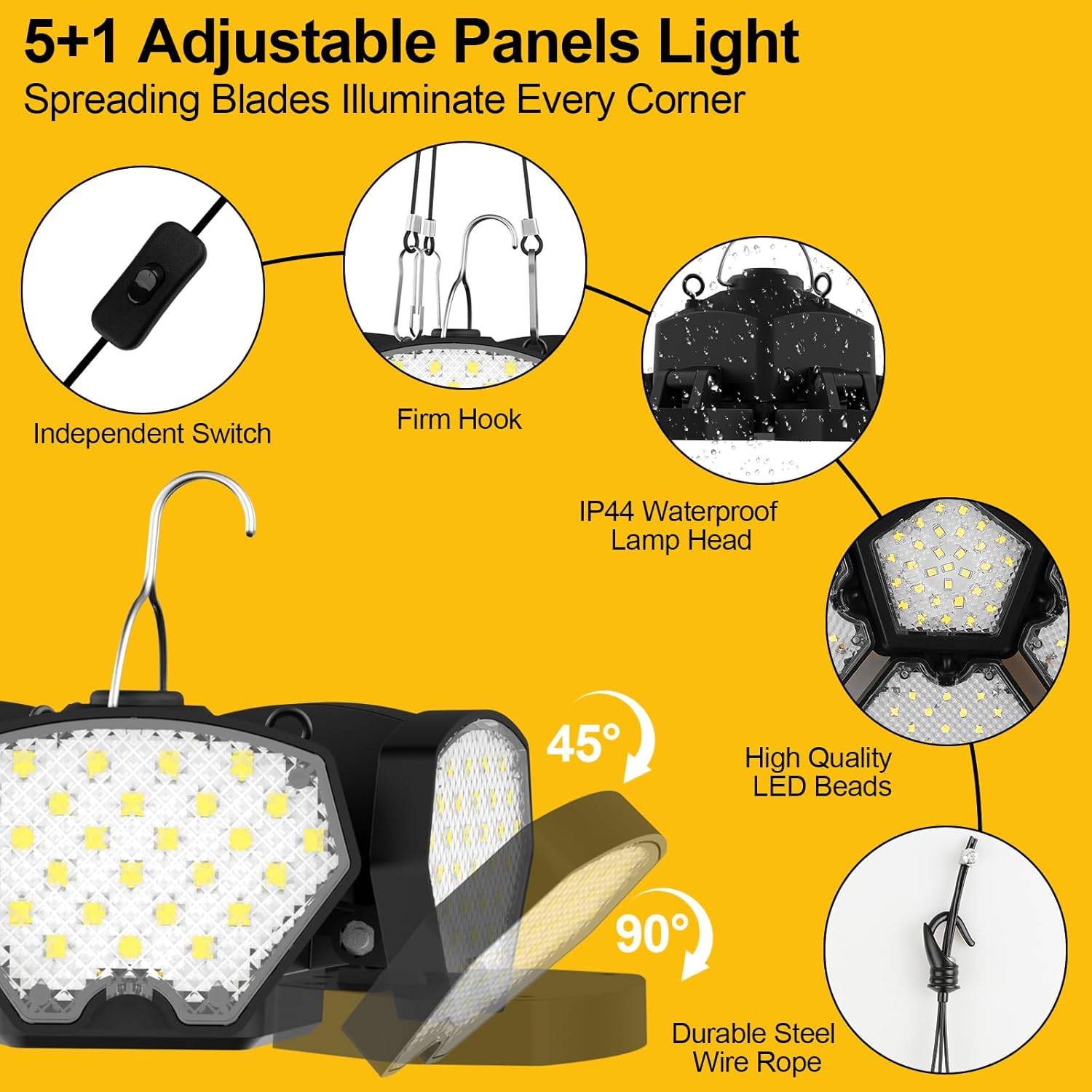 Lampada a Batteria per Esterni - Outdoor Lighting Garage recensione e prezzo