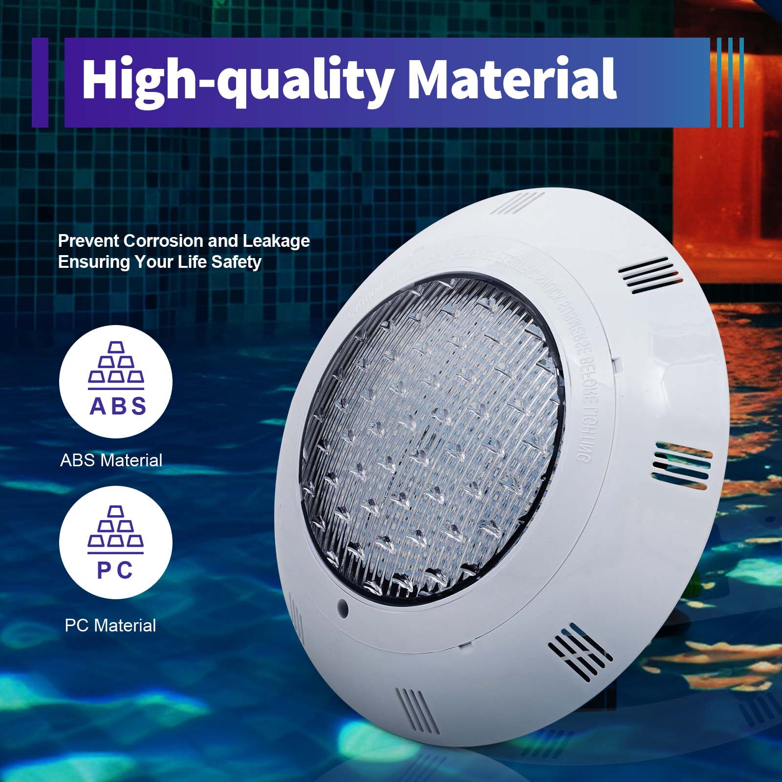 Luce per piscina a LED RGB da  - Pond Light Submersible recensione e prezzo