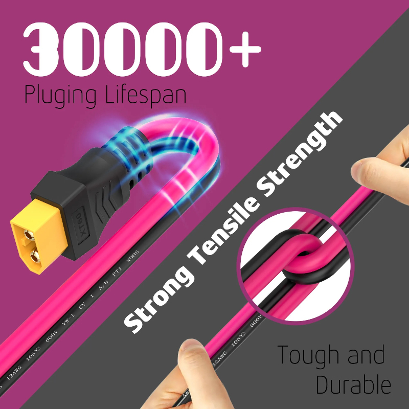 Cavo di prolunga XT60 12AWG da - Outdoor Lighting Extension Cable recensione e prezzo