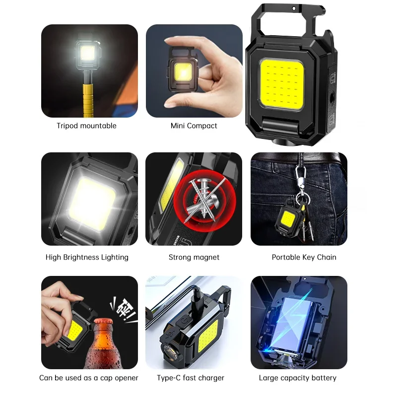 Mini torcia portachiavi luce C - Outdoor Lighting Usb recensione e prezzo