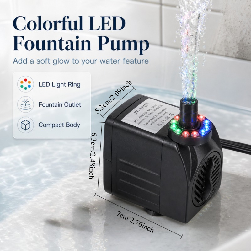 Pompa per Fontana a LED da 16W - Pond Light Submersible recensione e prezzo