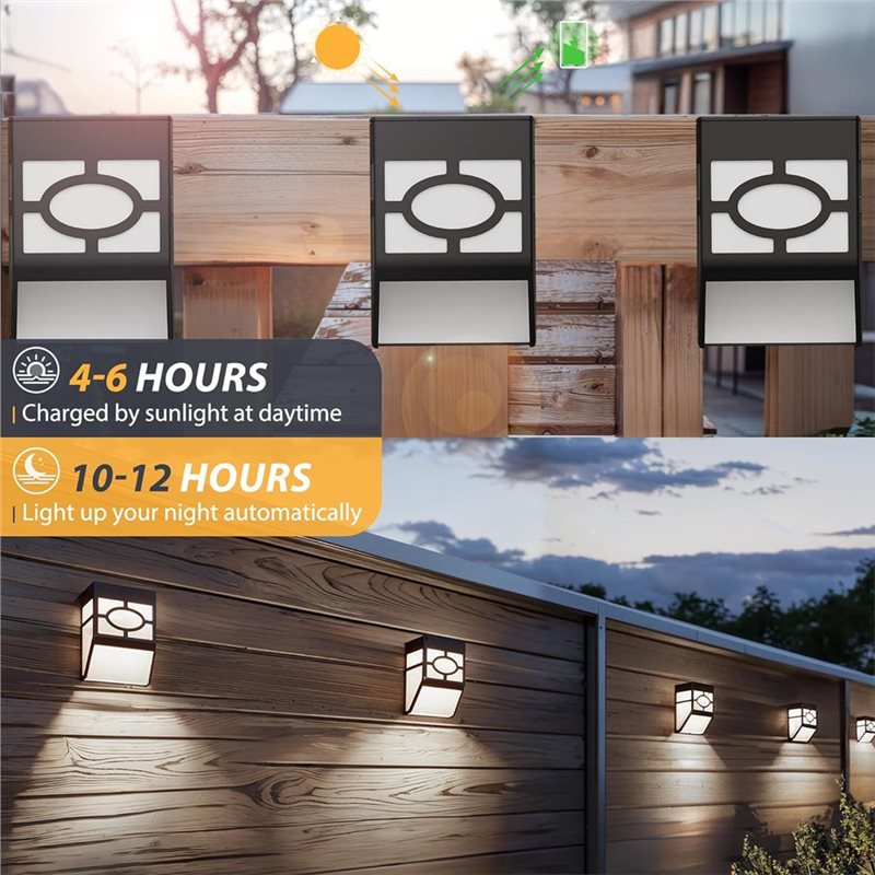 ABFU-8Pcs Lampada da parete a  - Quality Outdoor Lighting Brands recensione e prezzo