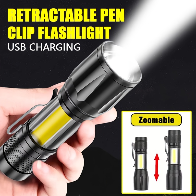 Mini Torcia LED COB, Faro Port - Outdoor Lighting Usb recensione e prezzo