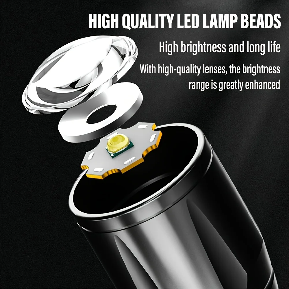 Mini Torcia LED COB, Faro Port - Outdoor Lighting Usb recensione e prezzo