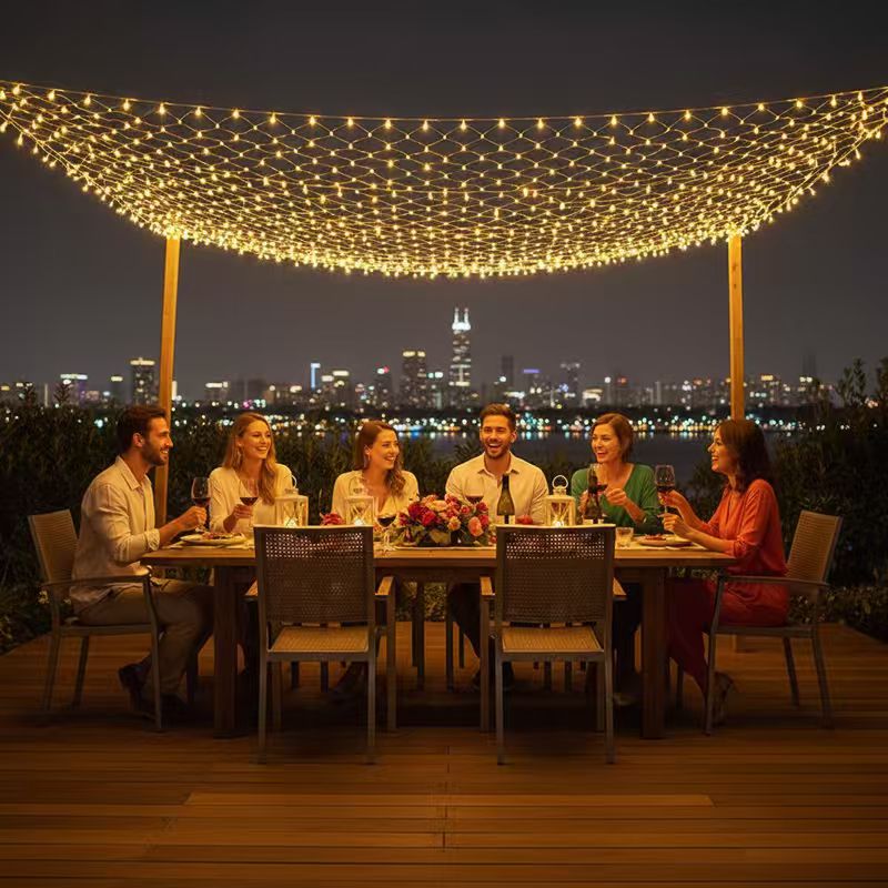 Luci a Rete Natalizie 3x2m Imp - Outdoor Lighting Grid Screen recensione e prezzo