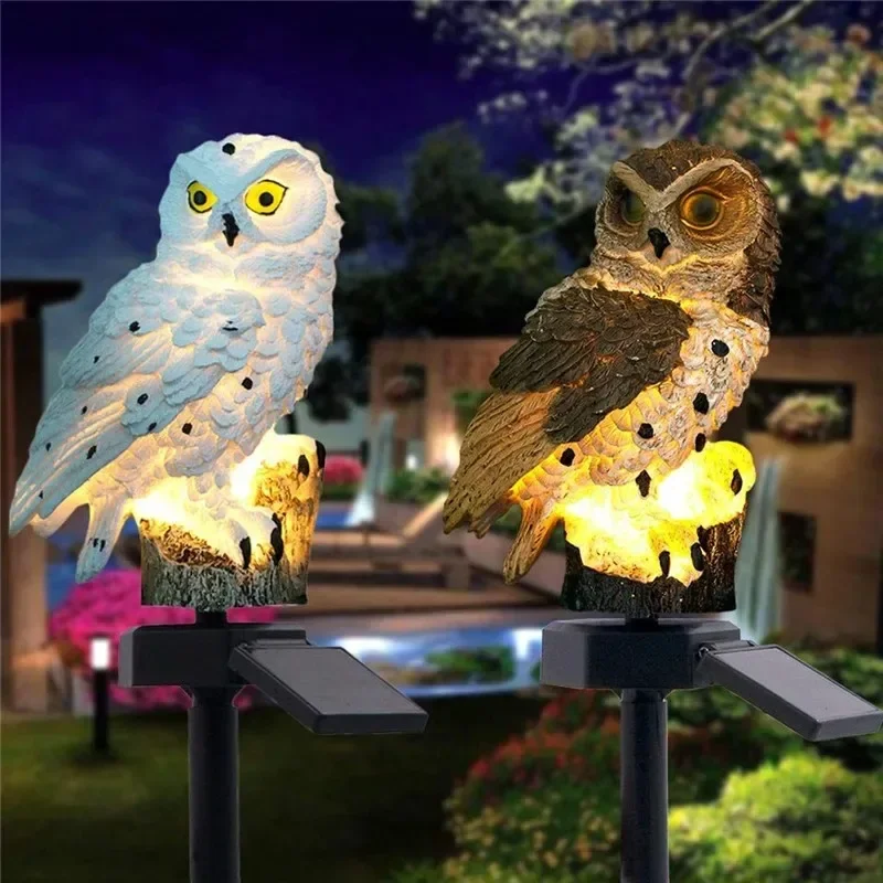Statua di Gufo Solare con Luce - Photocell Outdoor Lighting recensione e prezzo