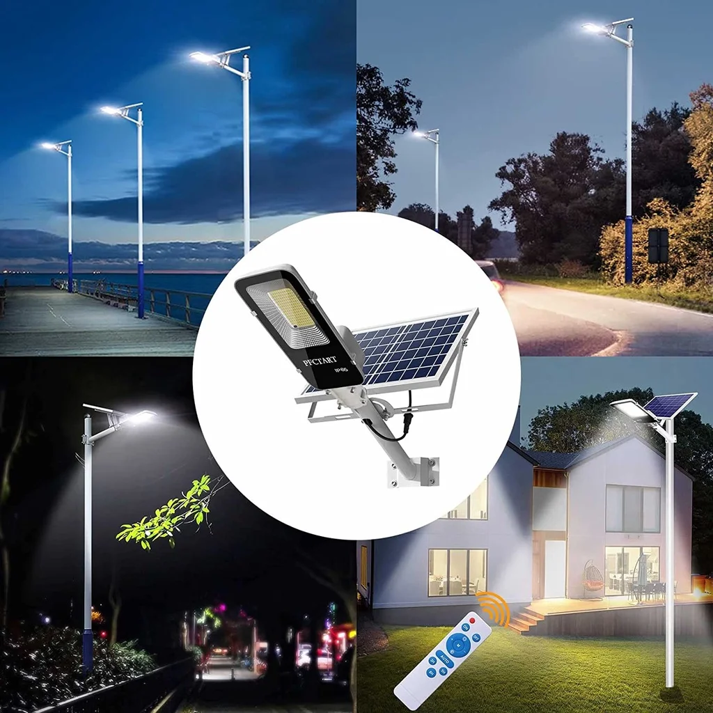 Lampione stradale solare ester - Outdoor Lighting Garage recensione e prezzo
