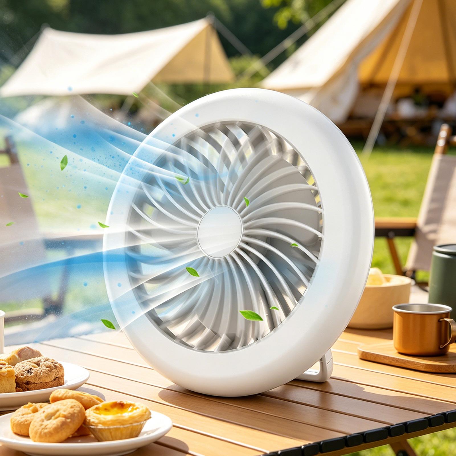 Ventilatore da Campeggio a LED - Outdoor Lighting Garage recensione e prezzo