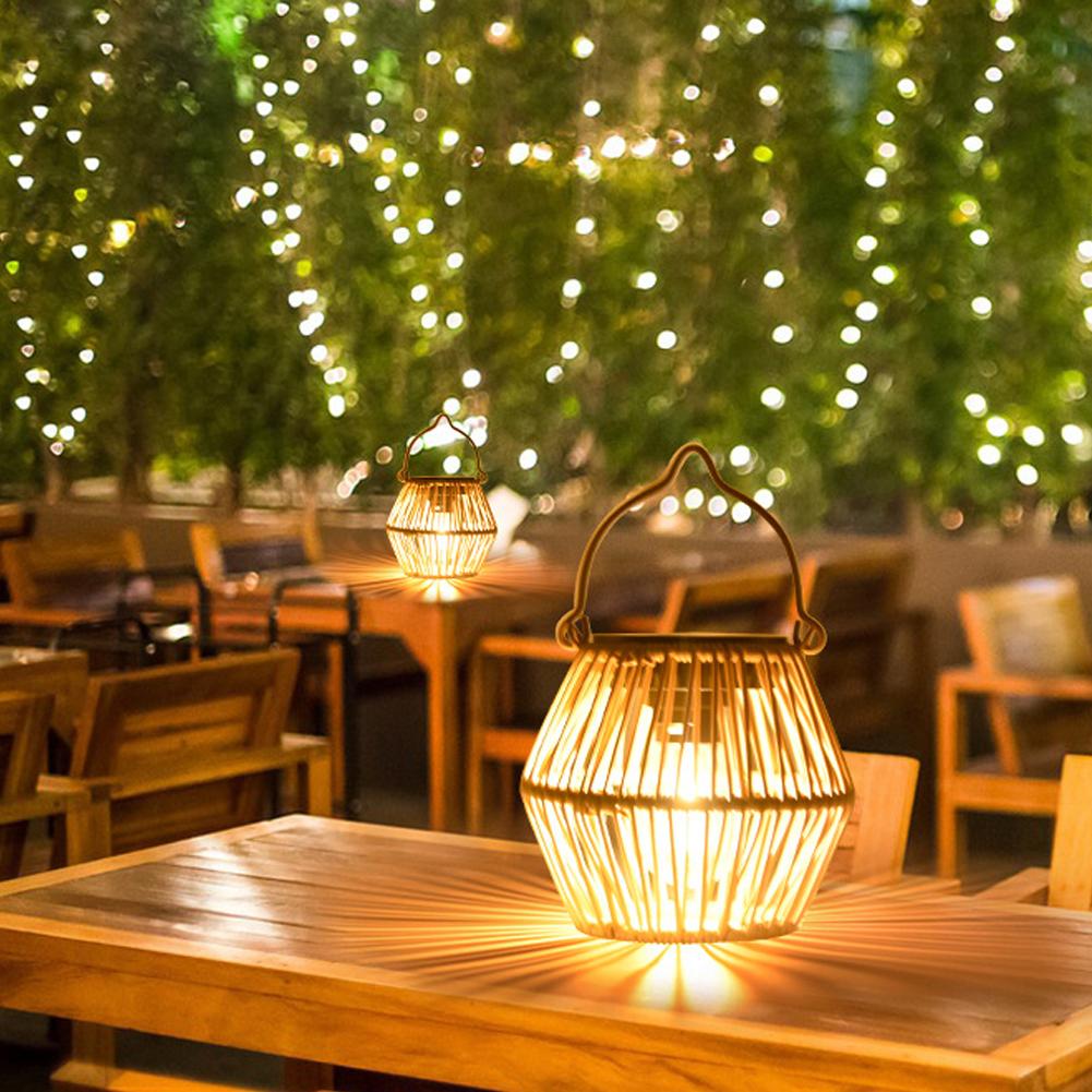 Lanterna Solare in Rattan IP65 - Outdoor Lighting Solar recensione e prezzo