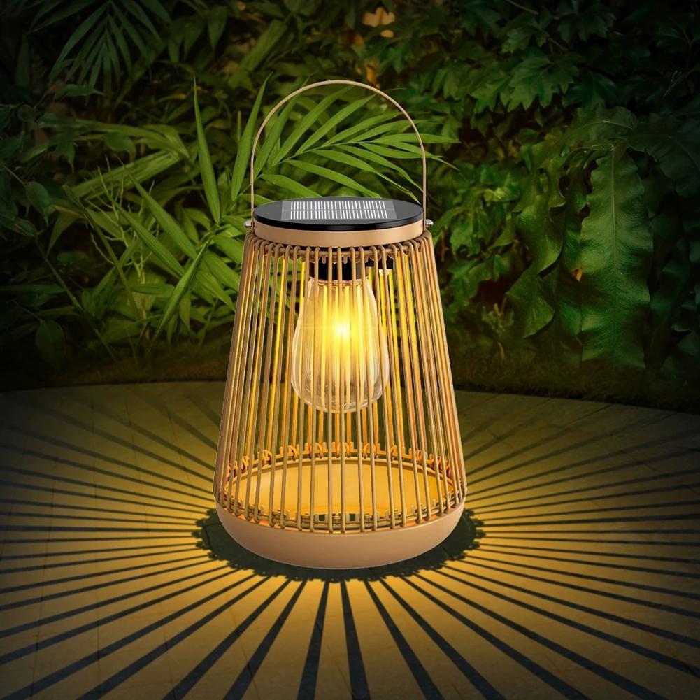 Lanterna Solare in Rattan IP65 - Outdoor Lighting Solar recensione e prezzo