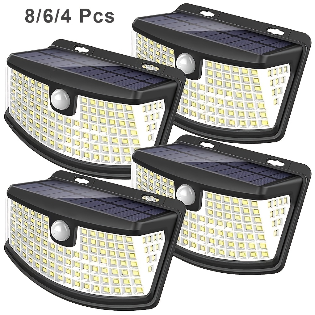 8/6/4 Confezioni di Luci Solar - Outdoor Lighting For Fence recensione e prezzo
