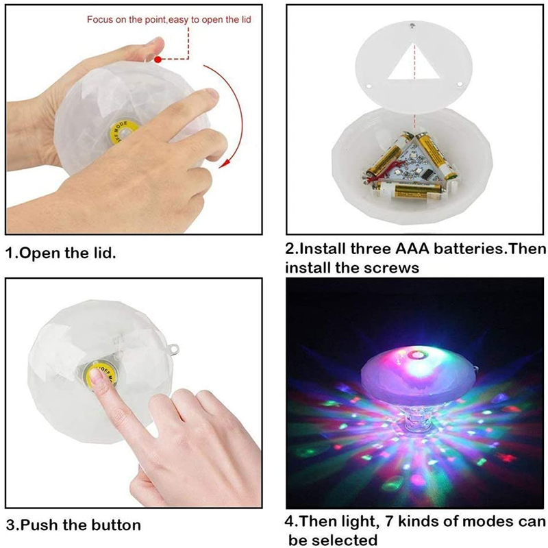Luce subacquea galleggiante RG - Pond Light Submersible recensione e prezzo